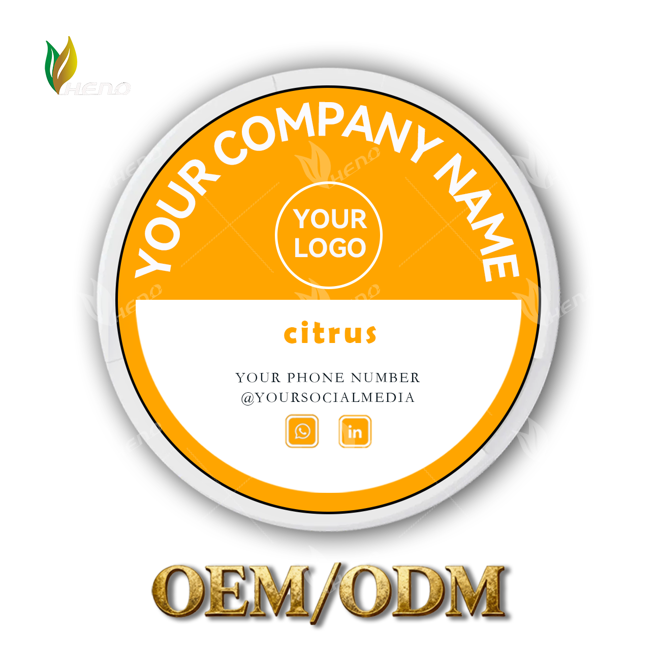 Цитрусовые никотиновые пакетики